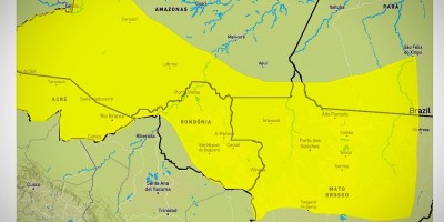 INMET emite alerta de chuvas intensas em quase todo o estado de Rondônia