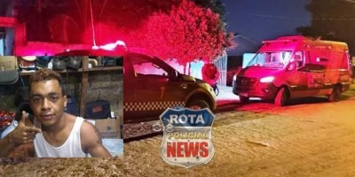 Mecânico de 27 anos é morto na frente de familiares em Vilhena