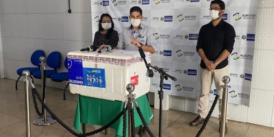 Primeiro lote com vacinas da Pfizer para crianças chega em Rondônia
