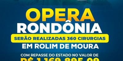 Em parceria com prefeitura, Governo de RO vai realizar 1ª Edição “OPERA RONDÔNIA”...