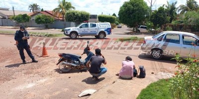 Acidente envolvendo três veículos é registrado nesta quinta-feira em Rolim de Moura