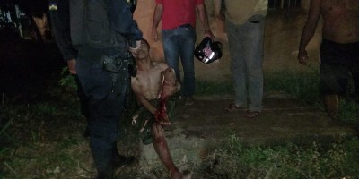 Policial penal reage a assalto e adolescente é atingido com um tiro