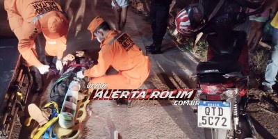 Motociclista sofre queda após frear para não bater em cachorro no bairro Jequitibá em...