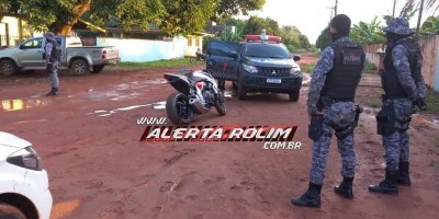Ação conjunta entre PM e PC prendem acusados de tráfico de drogas em Rolim de Moura