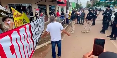 PRF ameaça prender manifestantes contra Bolsonaro em Porto Velho; veja o vídeo