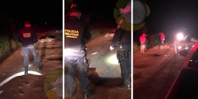 Motociclista fica em estado grave após atropelar animal silvestre na zona rural de Alta...