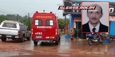 Atualização: Homem é encontrado morto na calçada de mercado em Rolim de Moura