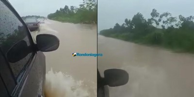 Cacoal: Elevação do rio Machado deixa pelo menos 300 famílias desabrigadas; BR-364 é...