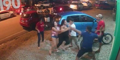 Briga de casal viraliza nas redes sociais, em Ji-Paraná