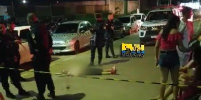 Tiroteio em frente a boate deixa jovem morto e outro baleado em Porto Velho