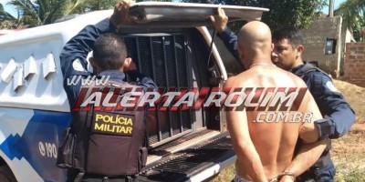 Foragido acusado de roubo e tráfico de drogas é recapturado pela PM em Rolim de Moura