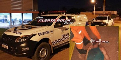 Homem foi socorrido em estado grave em Rolim de Moura, após receber golpes na cabeça e...