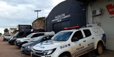 Homem é preso após ameaçar matar as filhas e atacar policiais com socos em Porto Velho