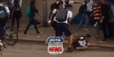 Vídeos de briga entre alunos de escola estadual de Vilhena viralizam nas redes sociais