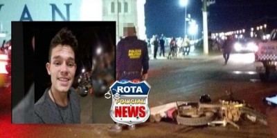 Motociclista morre após colidir frontalmente com ônibus em Vilhena
