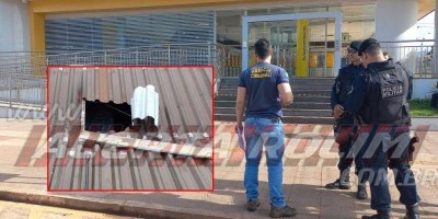 Agência do Banco do Brasil de Rolim de Moura sofre tentativa de roubo