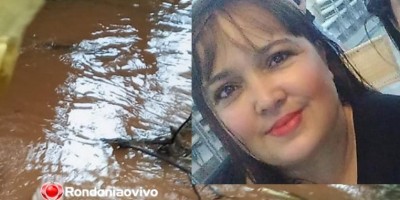 Mulher morre após ser arrastada por enchente, que arrastou árvores, destruiu asfalto e...