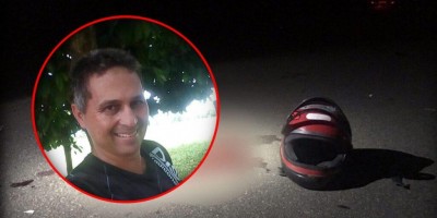 Motociclista morre após bater em animal solto na pista na RO-473, entre Urupá e Alvorada
