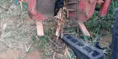 Jovem tem parte da perna arrancada em acidente de trabalho na zona rural de Jaru