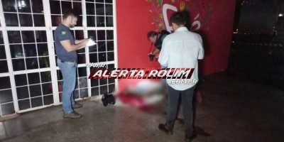 Homem é executado a tiro no centro de Rolim de Moura