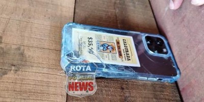 Vilhena: Vítima reage a assalto e tiro é 'amortecido' pelo aparelho celular