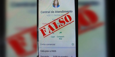 Golpe no WhatsApp usa imagem de assistente do INSS para roubar dados