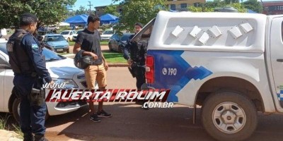Polícia Militar de Rolim de Moura prende suspeito de cometer tentativa de homicídio...