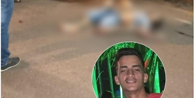 Câmeras de segurança registram grave acidente que matou jovem de 20 anos em Cacoal