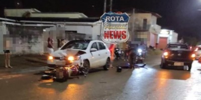 Ex-morador de Rolim de Moura morre após grave acidente entre carro e moto em Vilhena