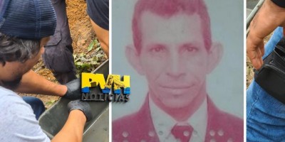 Atualizada: Polícia localiza cadáver enterrado junto com motocicleta em fazenda na...