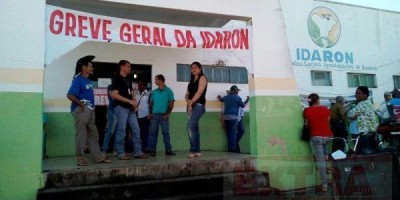 Servidores do Idaron entram em greve em todo o estado a partir desta sexta-feira (1/04)