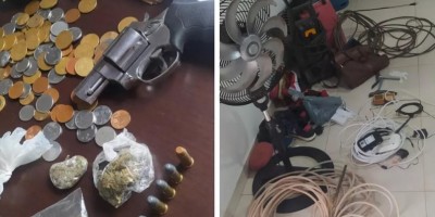 Grupo é preso em flagrante durante operação contra furtos e tráfico de drogas em São...