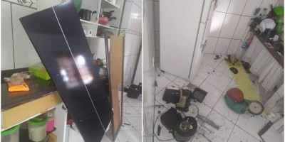 Marido foge após esfaquear mulher por causa da derrota de time