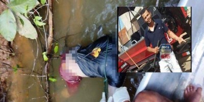 Corpo de pintor que se afogou no Rio Barão de Melgaço é localizado por mergulhadores...
