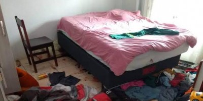 Rapaz vai visitar namorada e é atacado a facadas pelo ex-marido dela