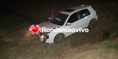 Casal cai com carro em valeta às margens da BR-364 e acabam com carro apreendido por...