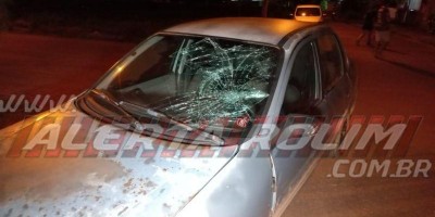 Colisão entre carro e moto foi registrada na noite de segunda-feira no Jequitibá em...