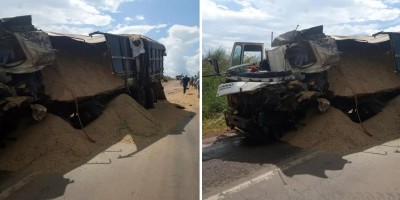 Identificado: Caminhoneiro morre em acidente envolvendo três carretas e uma moto na...
