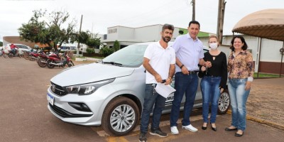 Vigilância epidemiológica de Rolim de Moura é contemplada com carro zero km 