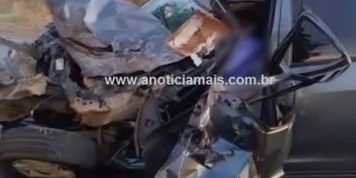 Identificados: Casal morre em grave acidente na BR-364, entre Ouro Preto do Oeste e...