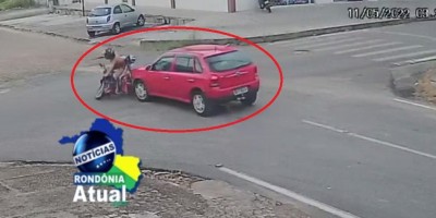 Mãe e filho são socorridos ao hospital após colidir em carro que avançou...
