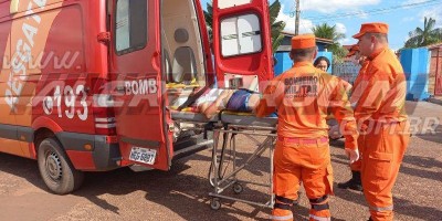 Colisão entre moto e bicicleta no Boa Esperança deixa duas pessoas feridas em Rolim de...