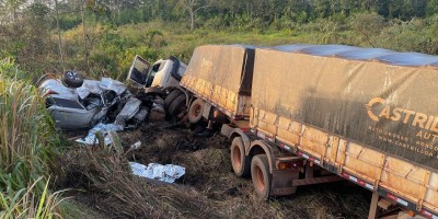 Identificados: Trágico acidente na BR-364, próximo a Presidente Médici, deixa dois...