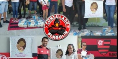 O Consulado FlaRolim realizou sua primeira ação social