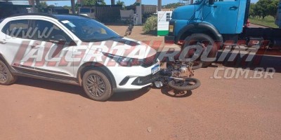 Acidente envolvendo 3 veículos é registrado nesta quarta-feira em Rolim de Moura