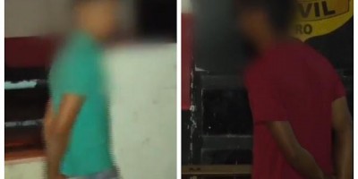 Irmãos vão parar na delegacia, após 'saírem na porrada' por causa de motocicleta