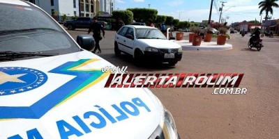 Colisão entre dois veículos foi registrada nesta segunda-feira em Rolim de Moura