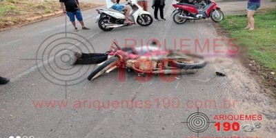 Motociclista morre após 'rampar' quebra-molas em Ariquemes