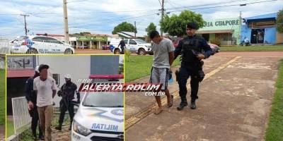 Acusados de crimes de homicídio são presos durante trabalho em conjunto da PM e PC em...