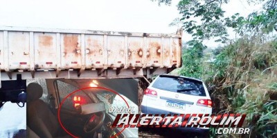 Médico quase morre após ser atingido por para-choque de caminhão em acidente na manhã...